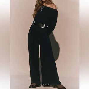 Free people fleece jumpsuit